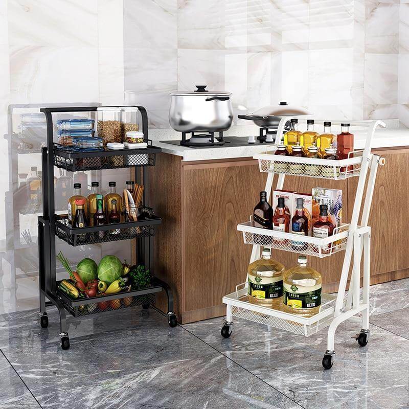 Parallel Folding Multifunction Kitchen Storage Rack - UTILITY5STORE