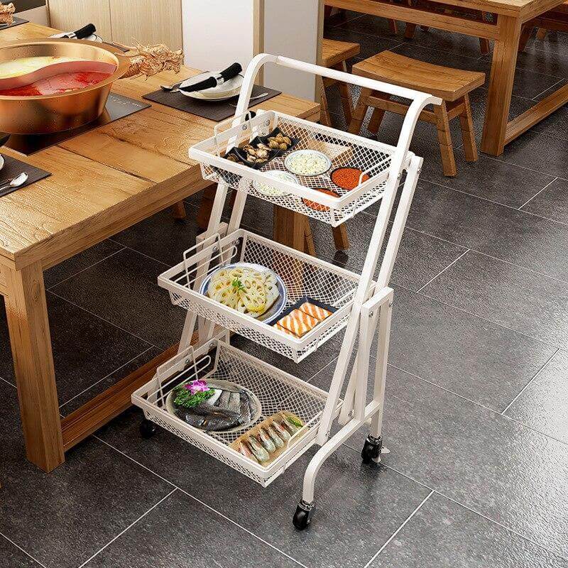 Parallel Folding Multifunction Kitchen Storage Rack - UTILITY5STORE