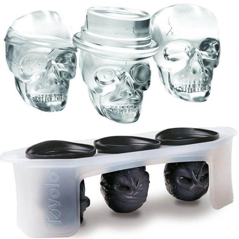 Skull Head Ice Cube Mold