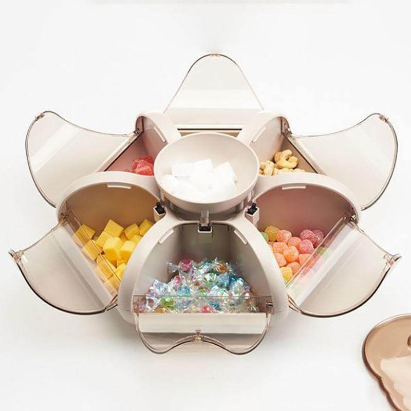Creative Transparent Lotus Candy Box