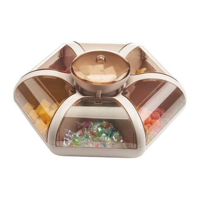 Creative Transparent Lotus Candy Box