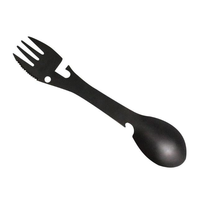 Stainless Steel Multifunctional Bottle Opener Spork