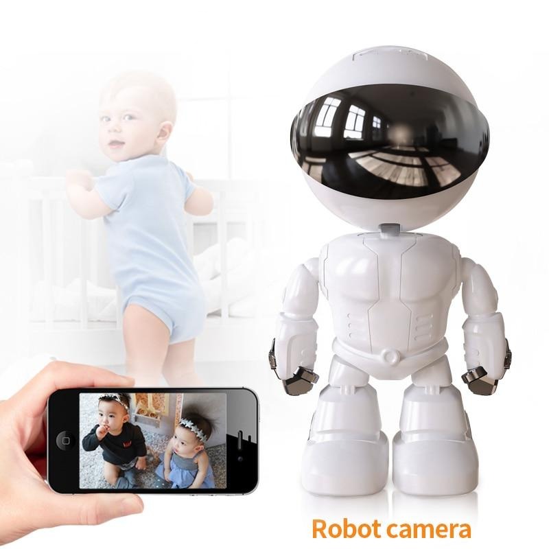 Panoramic Rotatable Robot Security Camera - UTILITY5STORE