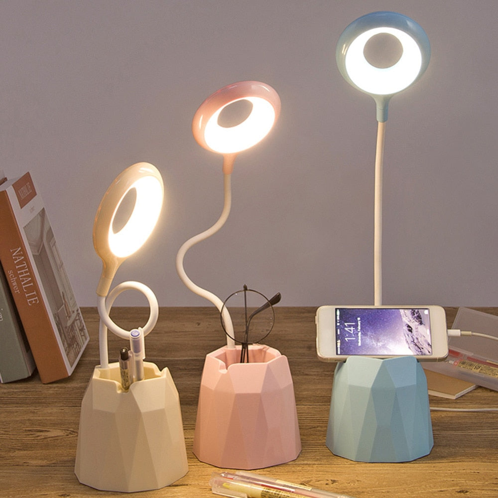 Flexible Touch LED Phone Holder Lamp