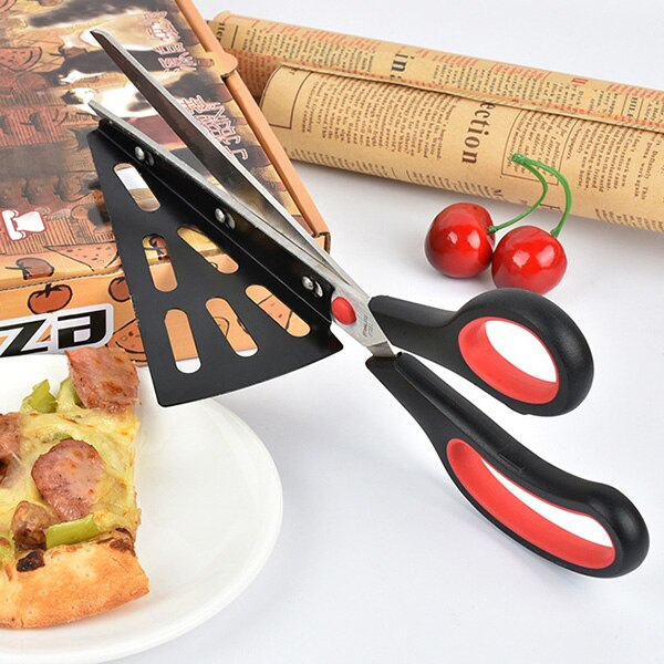 Pizza Slicer Spatula Scissor