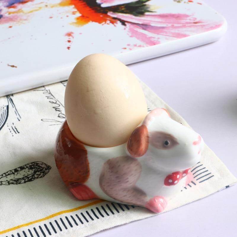 2Pcs Cute Animal Ceramic Breakfast Egg Holder - UTILITY5STORE