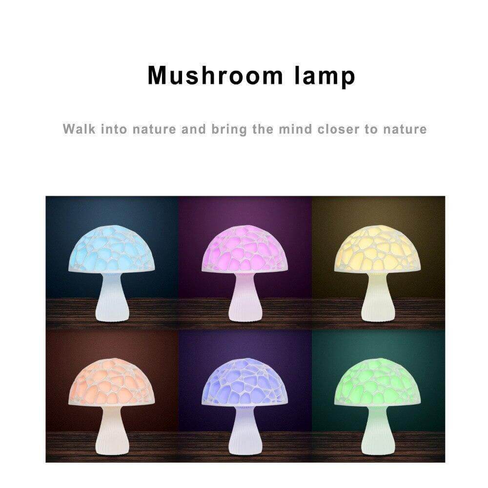 3D Print Elegant Mushroom Lamp - UTILITY5STORE