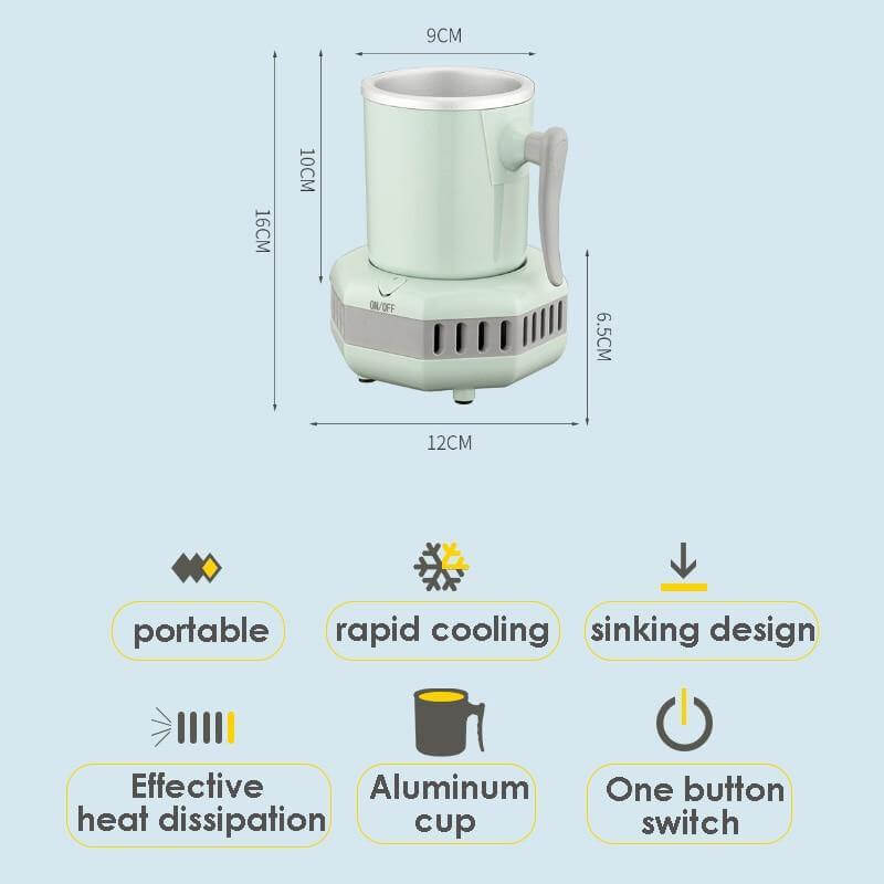 Portable Mini Drink Cup Cooler Machine