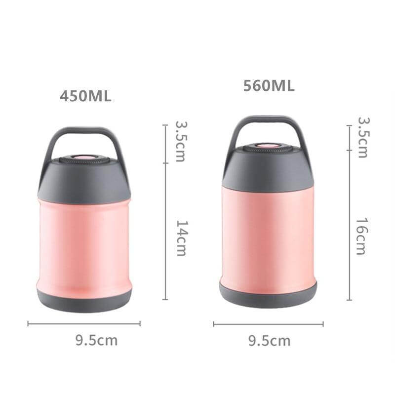 Thermal Double Stainless Steel Lunch Mug Thermos