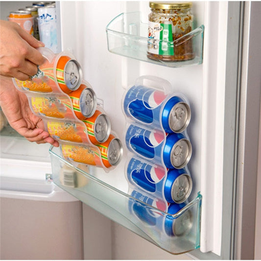 Refrigerator Space-Saving Drink Storage
