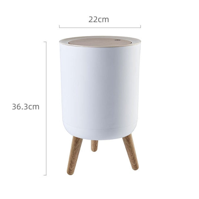 Nordic Style Elegant One Touch Trash Can