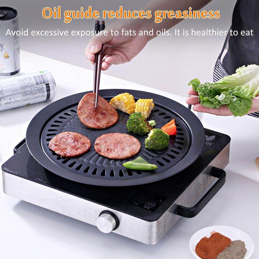 Korean Portable Non-stick BBQ Grill Pan - UTILITY5STORE