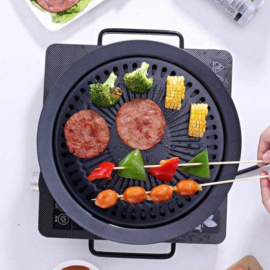 Korean Portable Non-stick BBQ Grill Pan - UTILITY5STORE