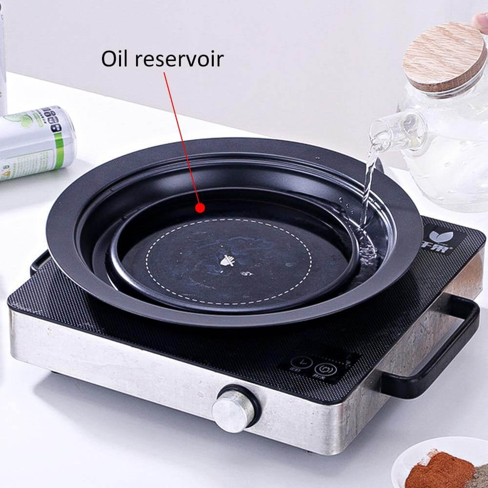 Korean Portable Non-stick BBQ Grill Pan - UTILITY5STORE