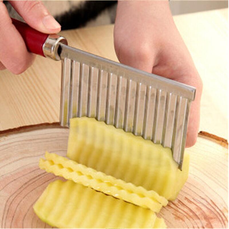 Stainless Steel Wavy Potato Slicer