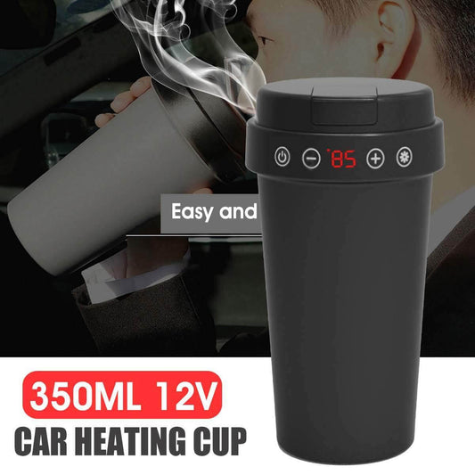 LCD Display Stainless Steel Car Electric Thermos