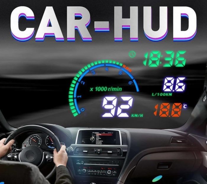 OBD Car Digital Super Clear Head-up Display