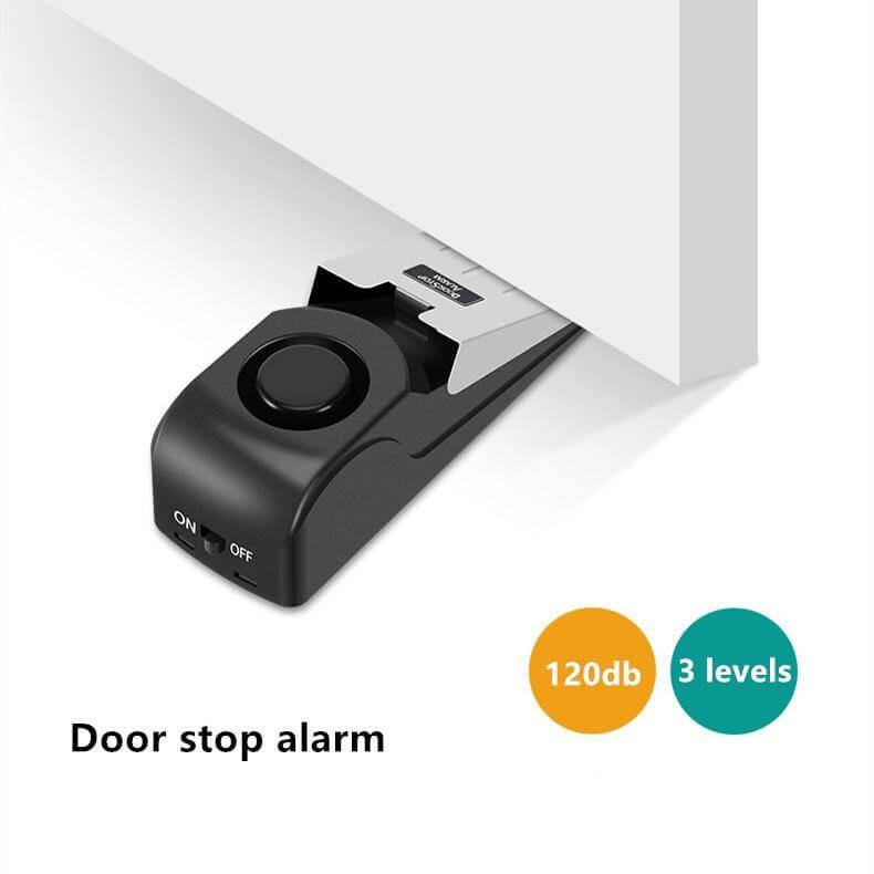 Portable Wireless Alarm Door Stopper