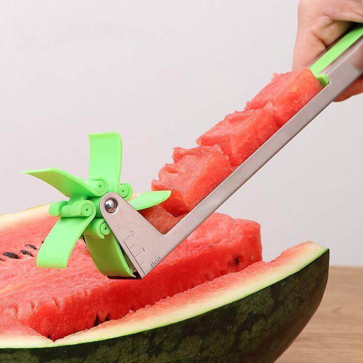 Windmill Stainless Steel Easy Watermelon Slicer