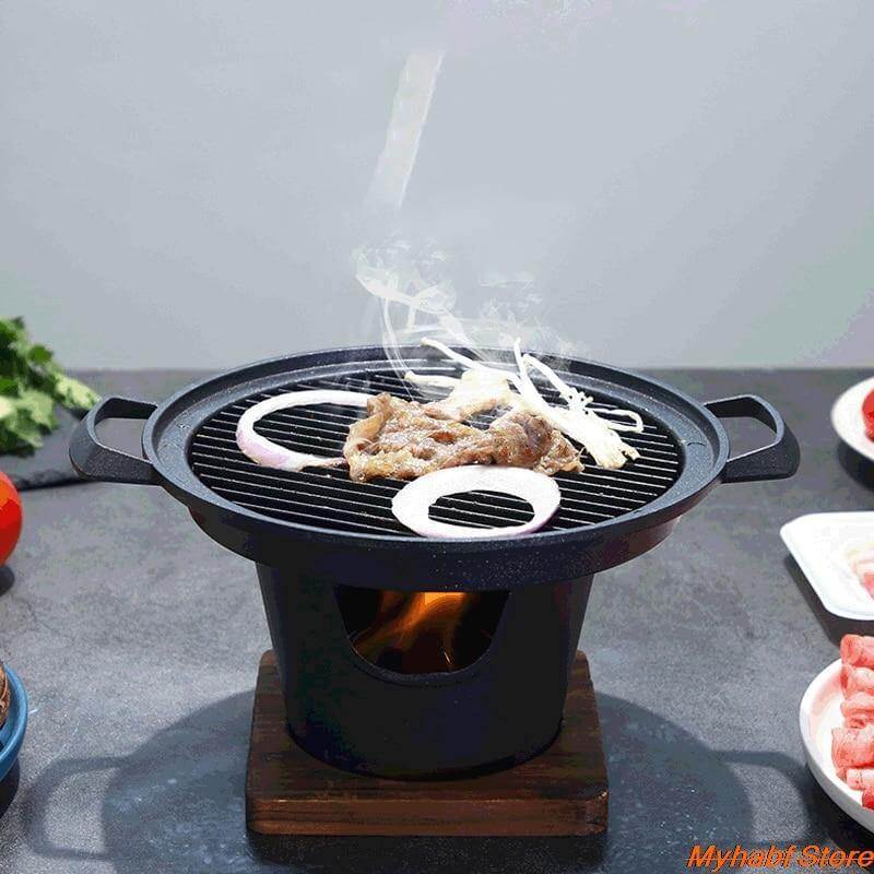 Mini Japanese Smokeless Barbecue Desk Grill