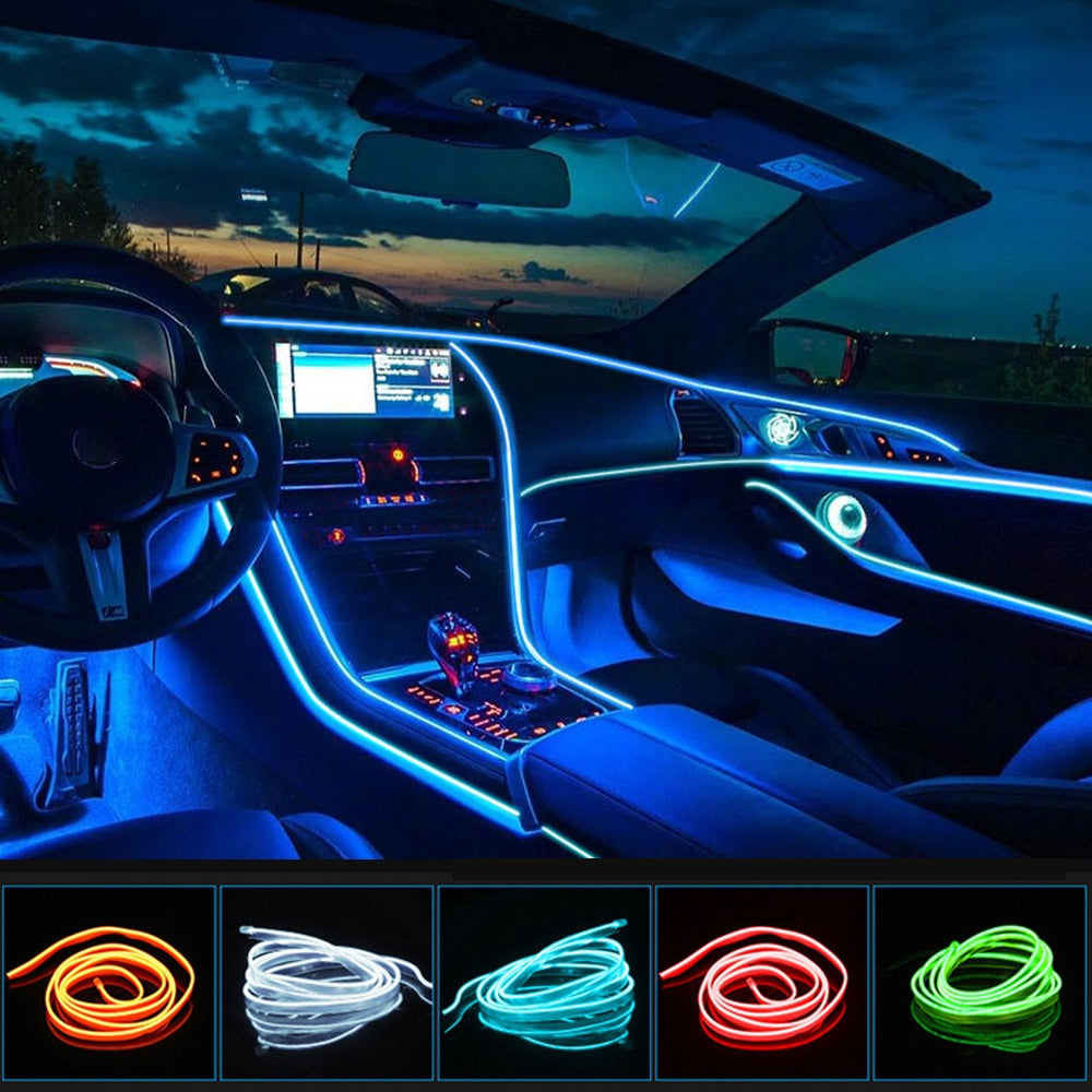Car Interior Decorative LED Strip Atmosphere Light