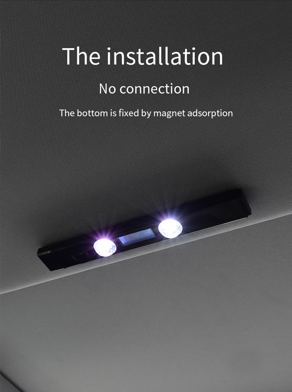Multi-Color USB Car Atmosphere RC Light