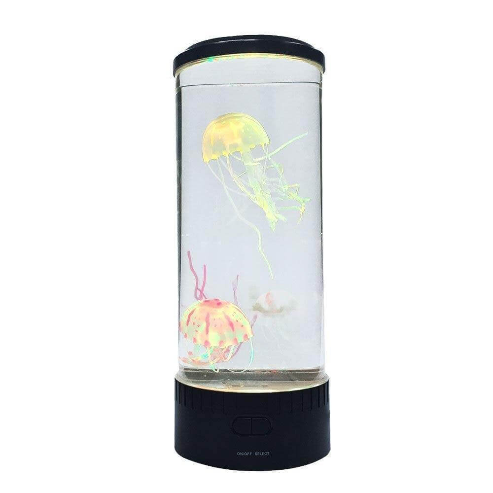 LED Remote Control Fantasy Jellyfish Tank Mood Lamp