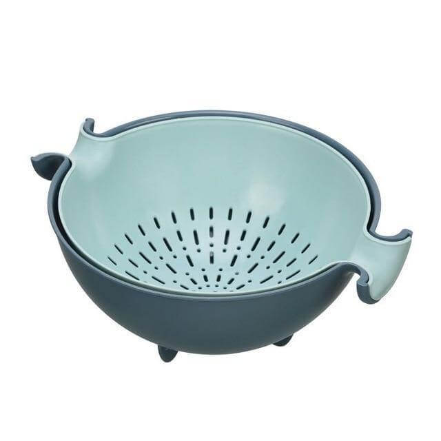 Pastel Double Drain Basket Bowl - UTILITY5STORE