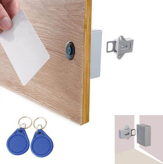 Invisible Cabinet Card Sensor Lock