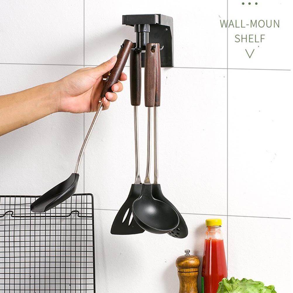 Rotating Retractable Kitchen Hanger - UTILITY5STORE