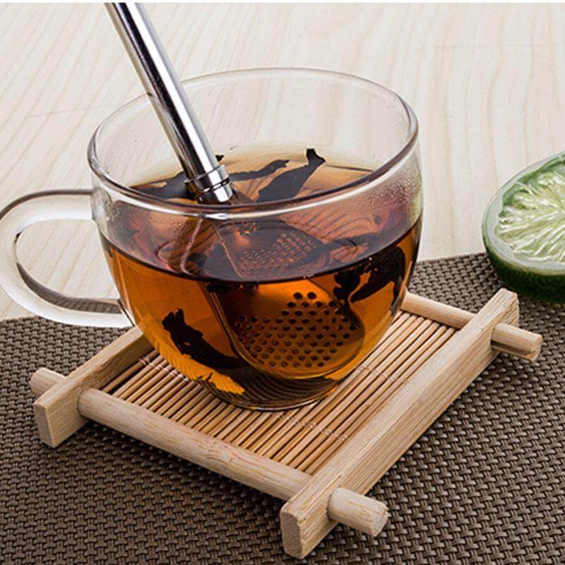 Stainless Steel Tea Straw Spoons