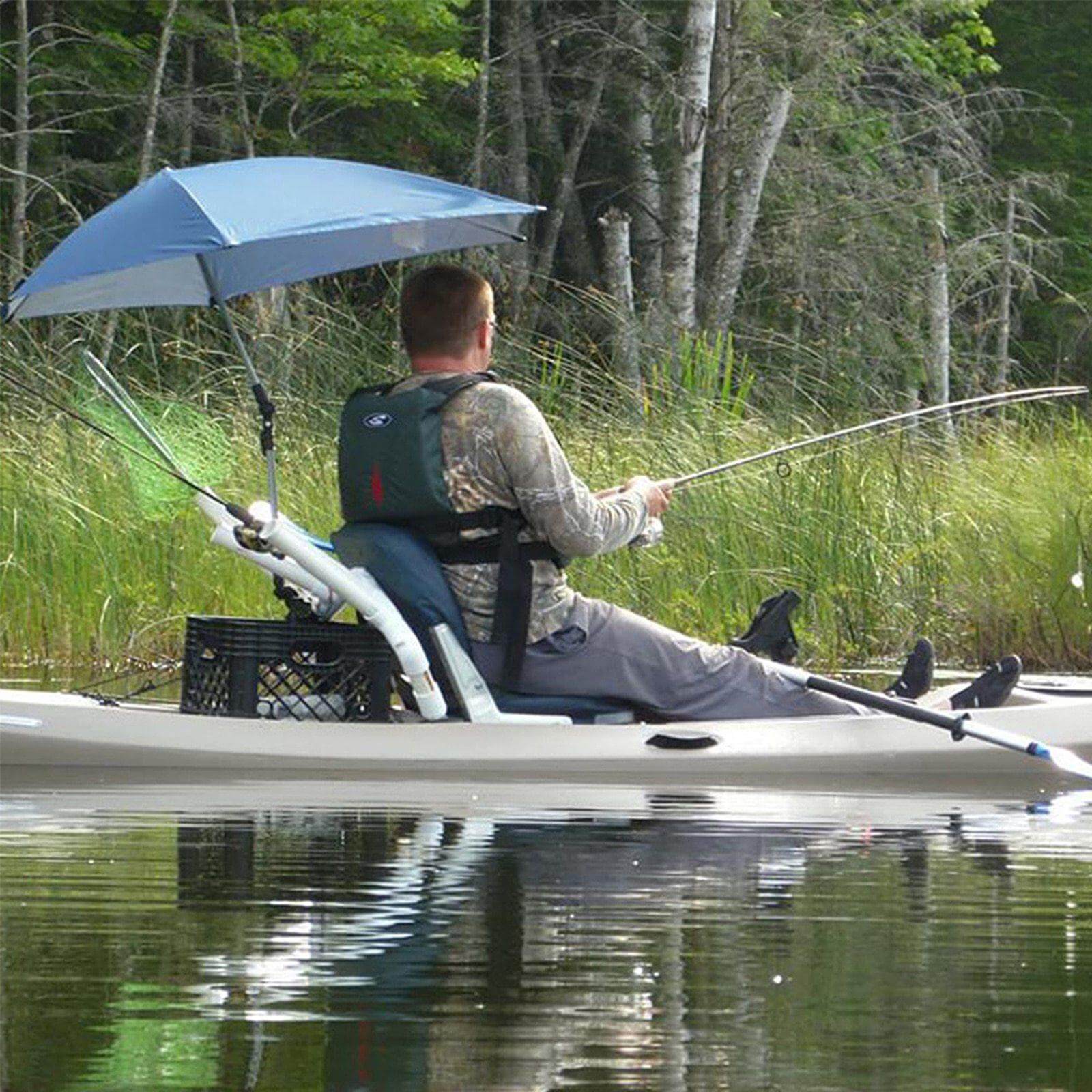 Portable Folding Umbrella with Universal Clamp