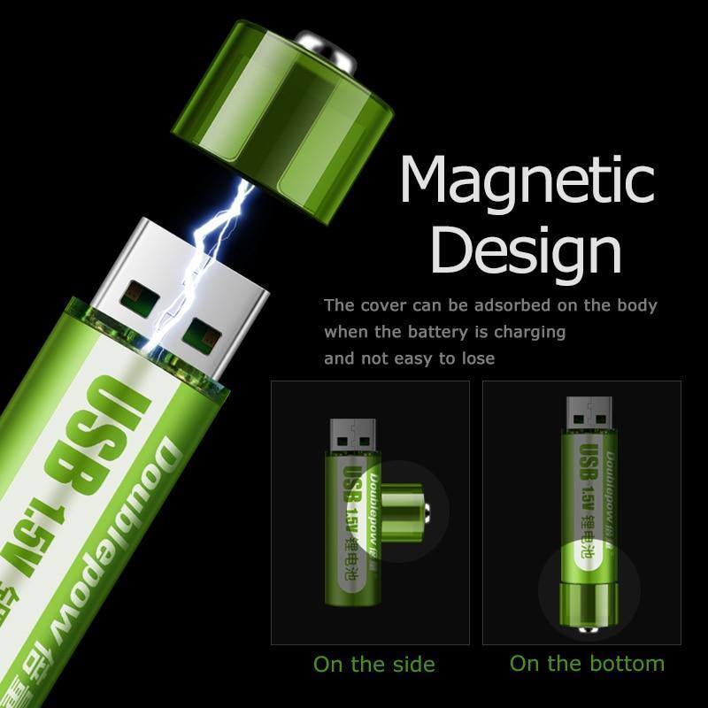 USB Rechargeable Smart Li-Ion Battery