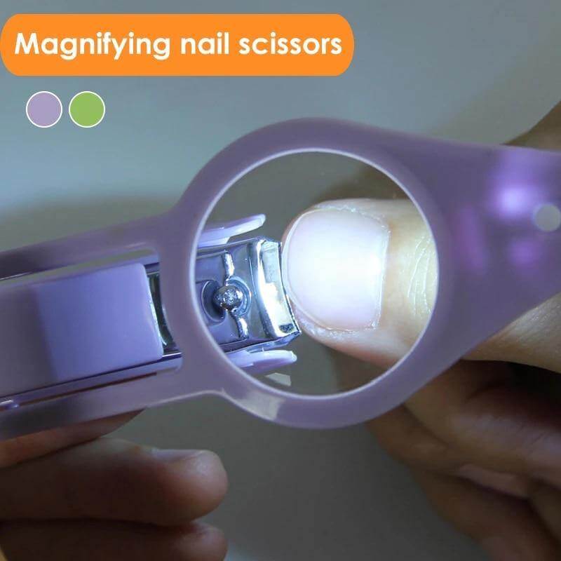 LED Magnifier Nail Clippers