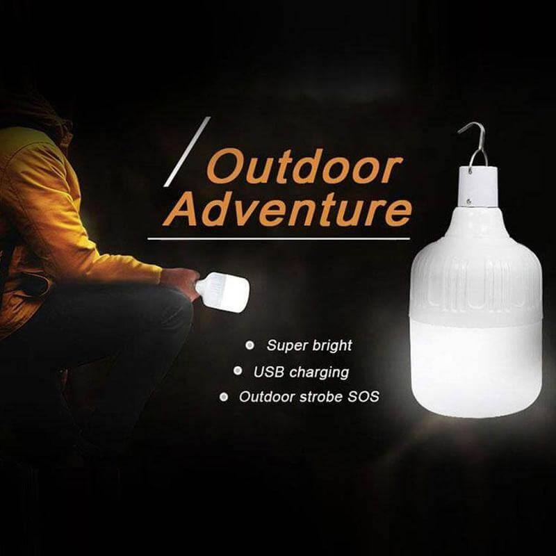 Outdoor USB Rechargeable LED Night Light Bulb - UTILITY5STORE