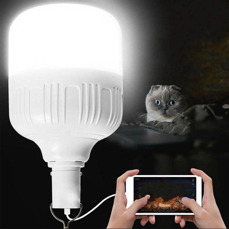 Outdoor USB Rechargeable LED Night Light Bulb - UTILITY5STORE