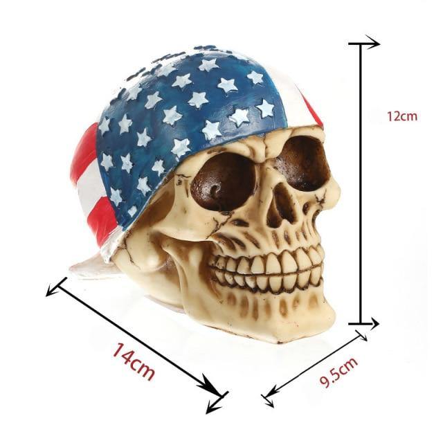 Skull Resin Skeleton Army Figurine Halloween Decoration