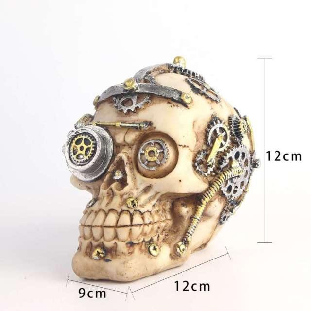 Skull Resin Skeleton Army Figurine Halloween Decoration