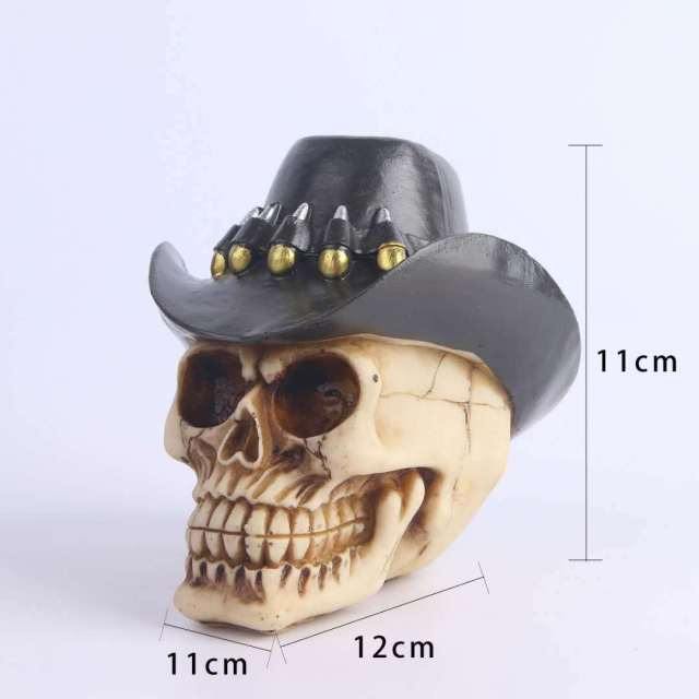 Skull Resin Skeleton Army Figurine Halloween Decoration