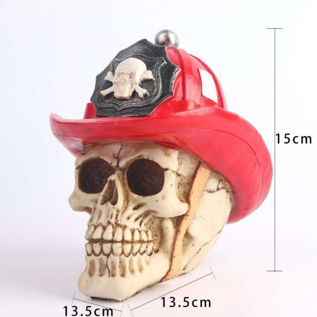 Skull Resin Skeleton Army Figurine Halloween Decoration