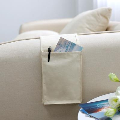 Cotton Linen Bedside Storage Bag