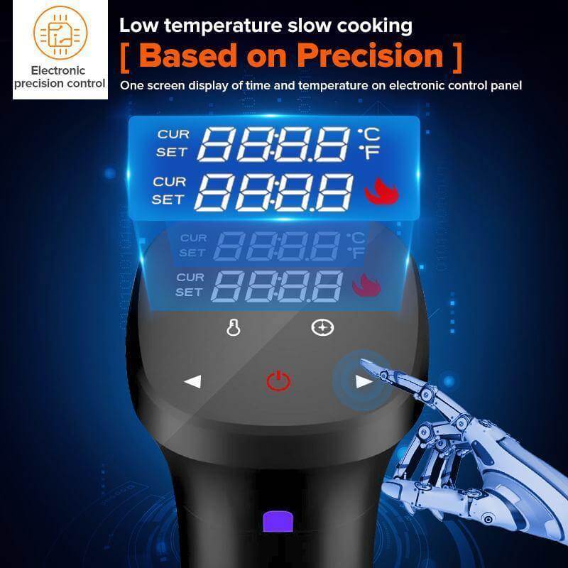 Sous Vide Digital Screen Temperature&amp;Time Control