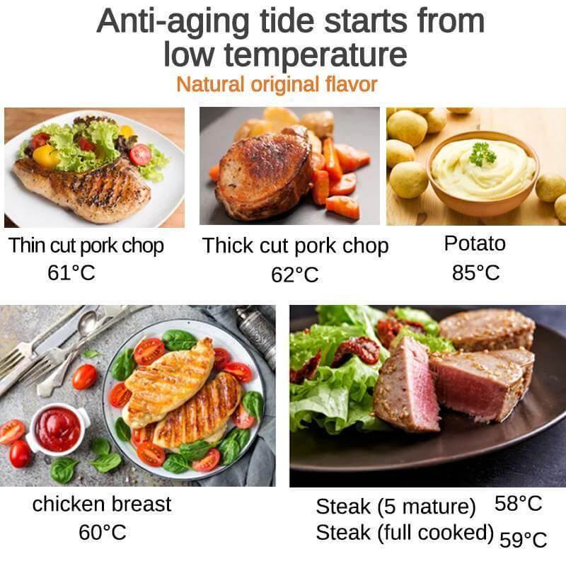 Sous Vide Digital Screen Temperature&amp;Time Control