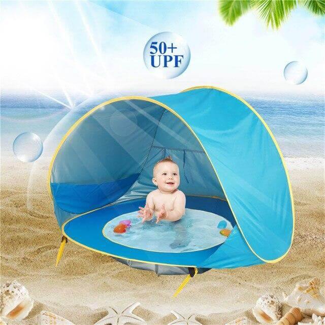 UV-protecting Children Waterproof Beach Tent