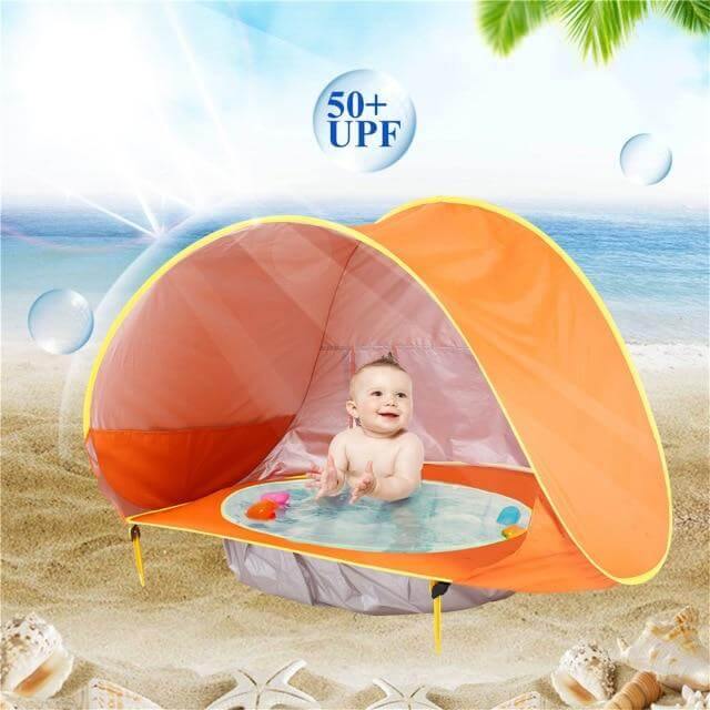 UV-protecting Children Waterproof Beach Tent