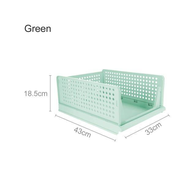 Foldable Multilayer Wardrobe Clothes Organizer Box