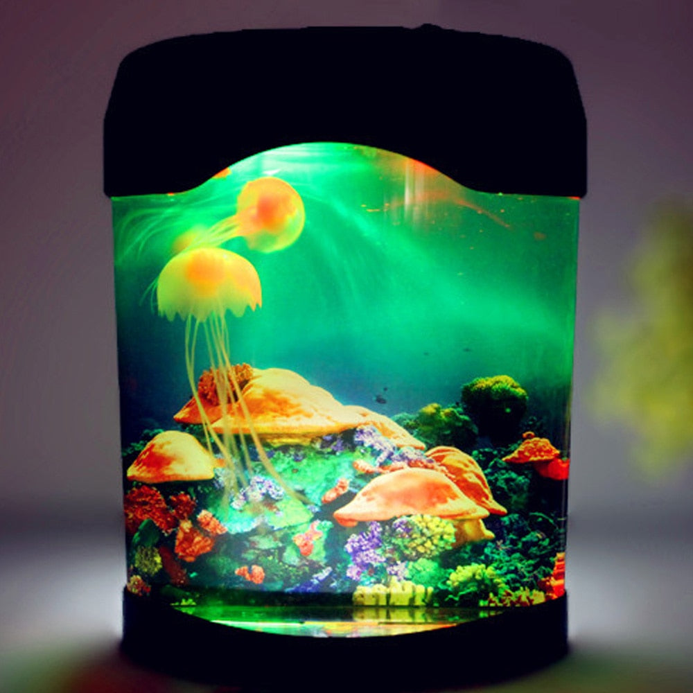 LED Creative Jellyfish Aquarium Night Light