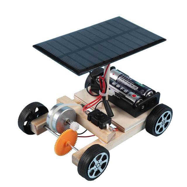 DIY Creative Children Solar Car Kit
