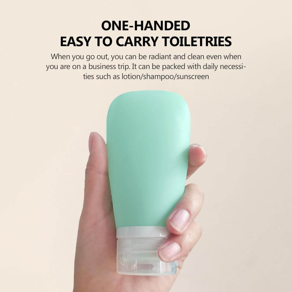 Leak-proof Silicone Refillable Travel Bottle