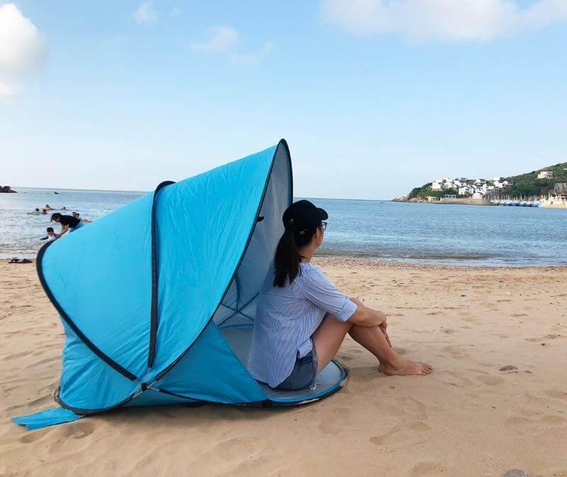 Quick Opening Sunshade Automatic Outdoor Beach Tent